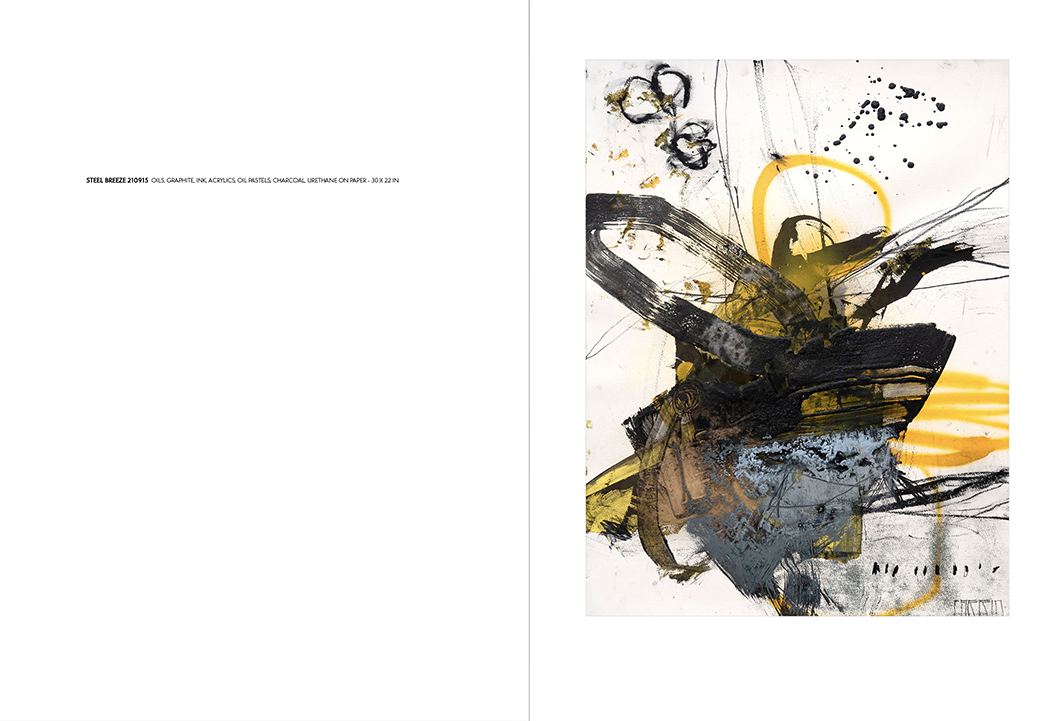 STEEL BREEZE SERIES VOL 1: 2021 WORKS ON PAPER COLLECTOR'S CATALOGUE